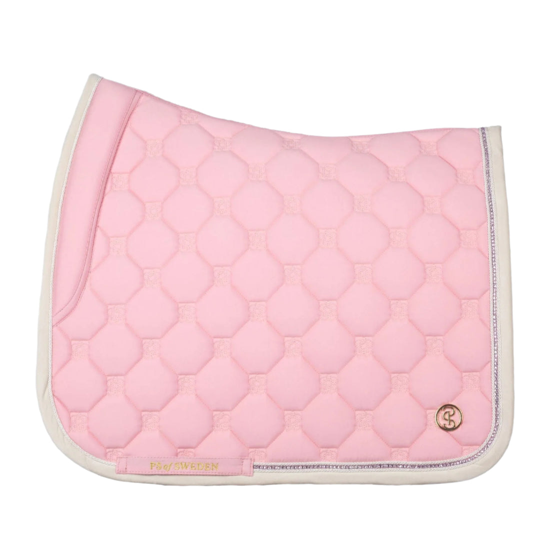 PS of Sweden Dressage Pad Vintage Monogram - Hortensia Pink