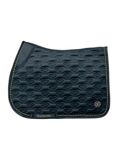 PS of Sweden Jump Pad Velvet Monogram - Midnight Green