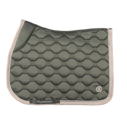 PS of Sweden Jump Saddle Pad Vintage Monogram - Mist Green