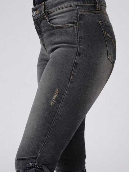 PS of Sweden Maggie Denim Breeches - Black Side