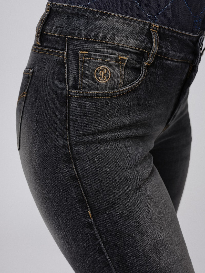 PS of Sweden Maggie Denim Breeches - Black