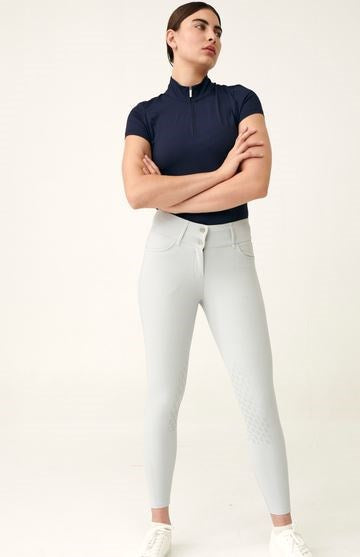 PS of Sweden Martina Half Grip Breeches - Ice Grey