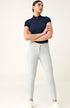 PS of Sweden Martina Half Grip Breeches - Ice Grey