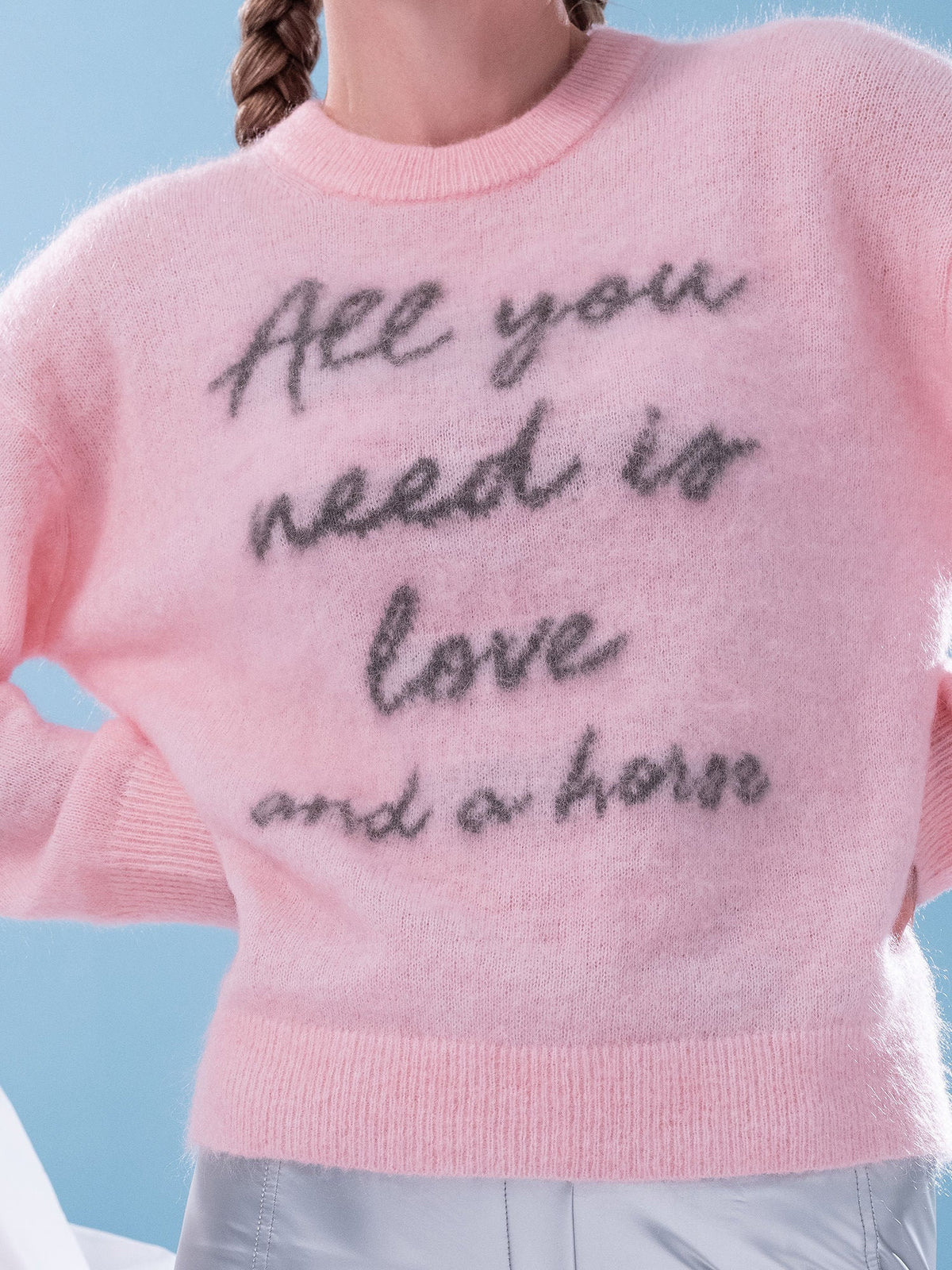 PS of Sweden Quote Mohair Mix Sweater