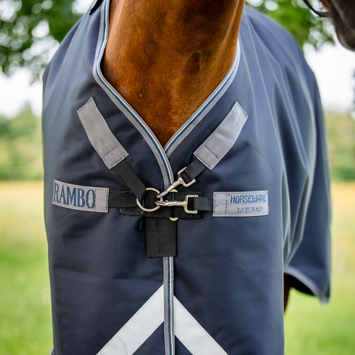 Rambo 1680D Plus Turnout Detach-A-Neck - 5