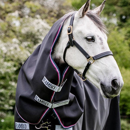 Rambo 1680D Plus Turnout Detach-A-Neck - Hood
