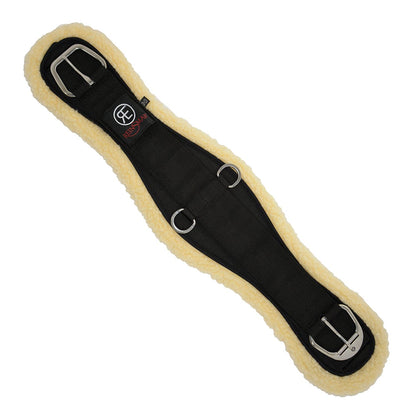 Reinsman Roper Fleece Cinch - Black