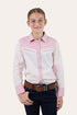 Ringers Western Alamar Kids Western Shirt - Pink Front