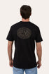 Ringers Western All Rodeo Unisex Stock Fit T-Shirt - Black Back