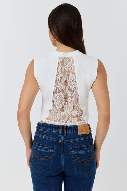 Ringers Western Almost A Cowgirl Womens Fashion Top - Back