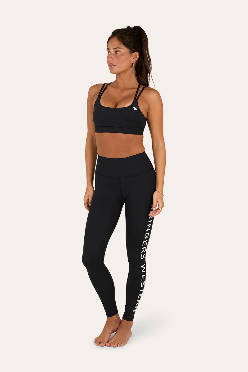 Ringers Western Anikafit Womens Signature Legging - Black Front