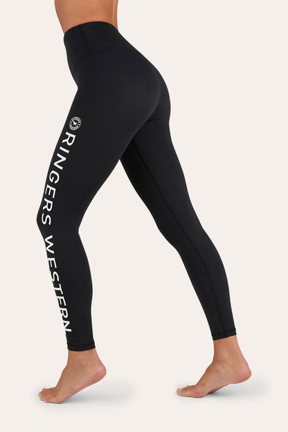 Ringers Western Anikafit Womens Signature Legging - Black Side