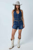 Ringers Western Annabelle Womens Button Front Halter Vest