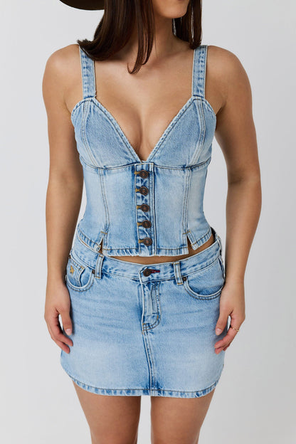 Ringers Western Asher Womens Bustier Top - 2