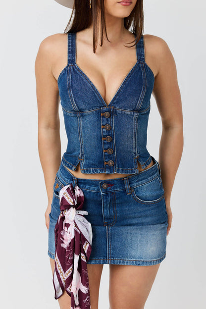 Ringers Western Asher Womens Bustier Top - 3