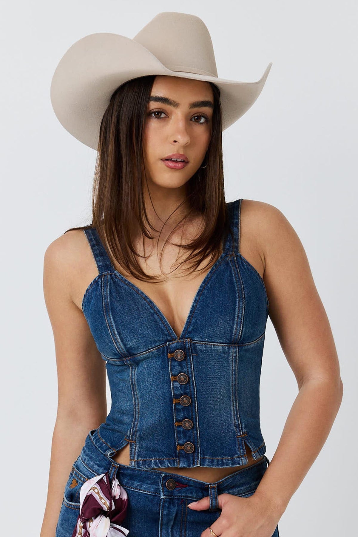 Ringers Western Asher Womens Bustier Top - 4