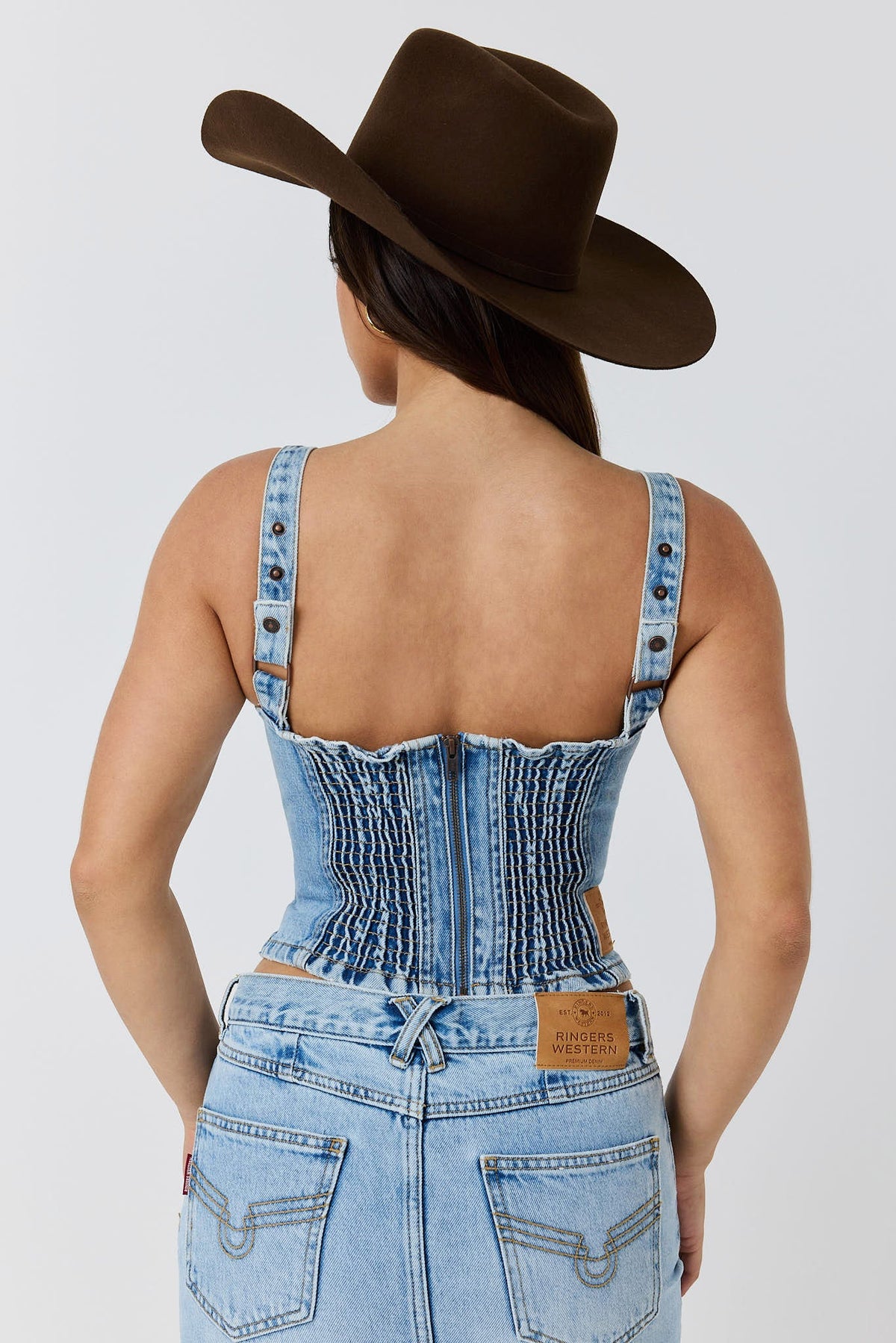 Ringers Western Asher Womens Bustier Top - 6