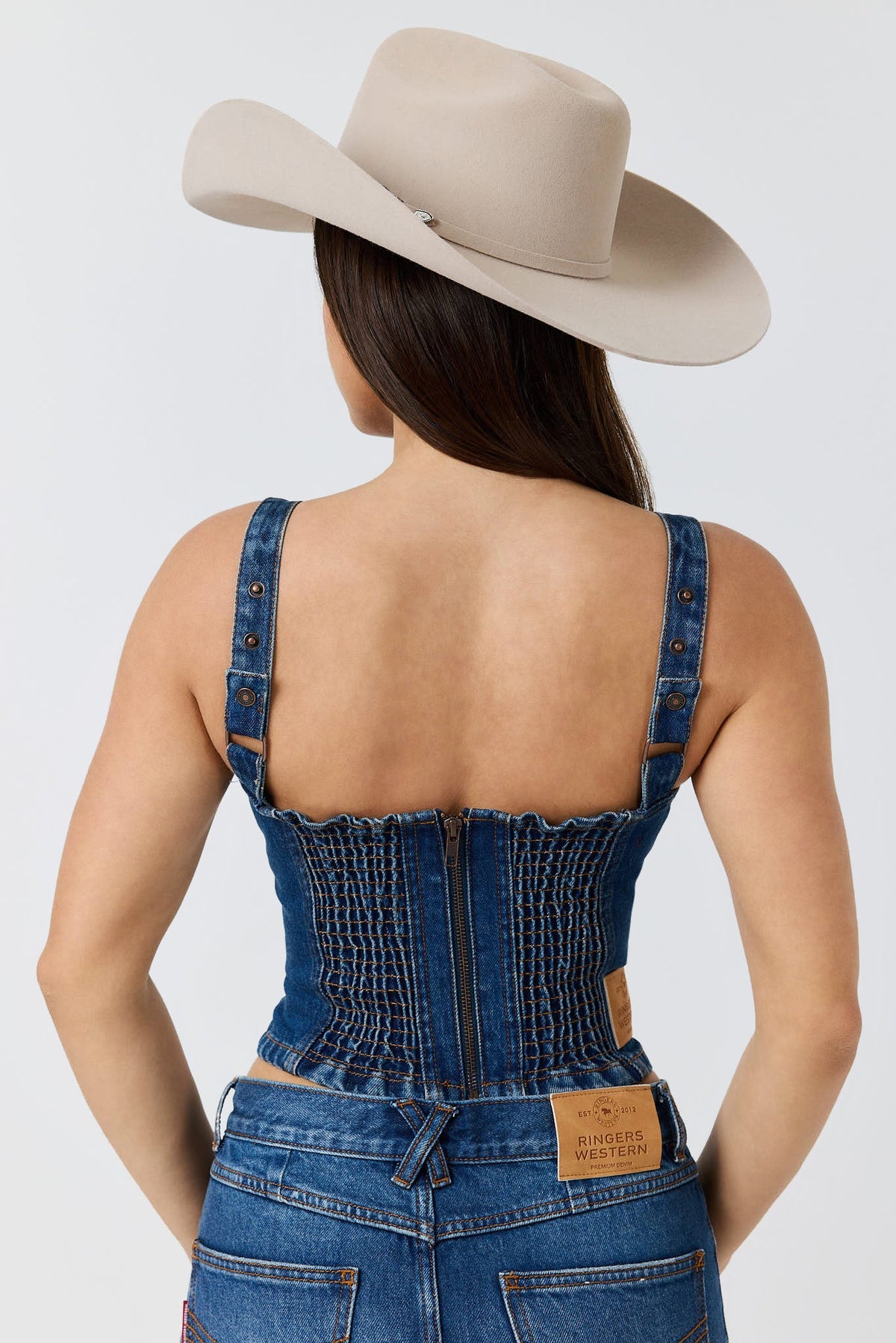 Ringers Western Asher Womens Bustier Top - 7