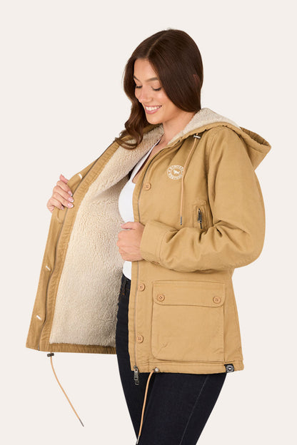 Ringers Western Aspen Womens Canvas Jacket - Sand
