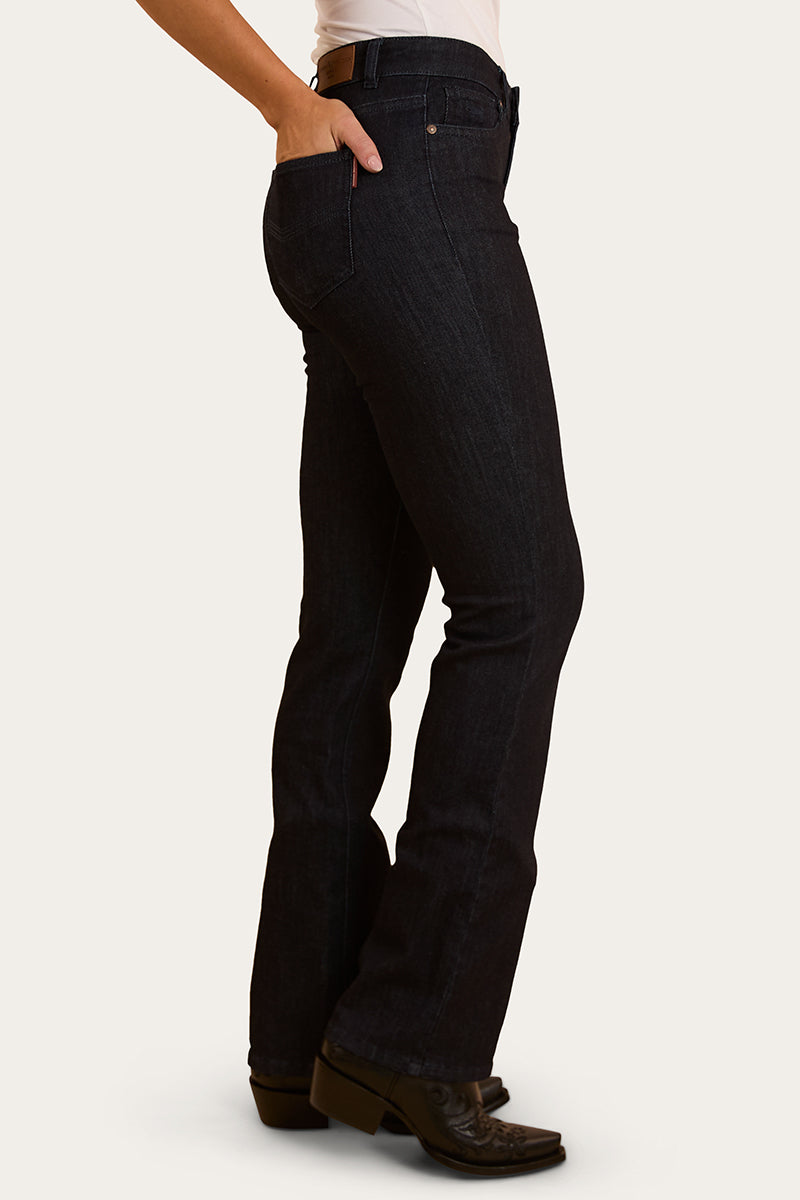 Ringers Western Athena Womens Mid Rise Bootleg Jean - 3