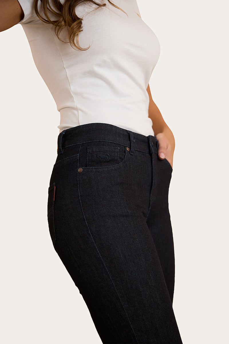 Ringers Western Athena Womens Mid Rise Bootleg Jean - 4