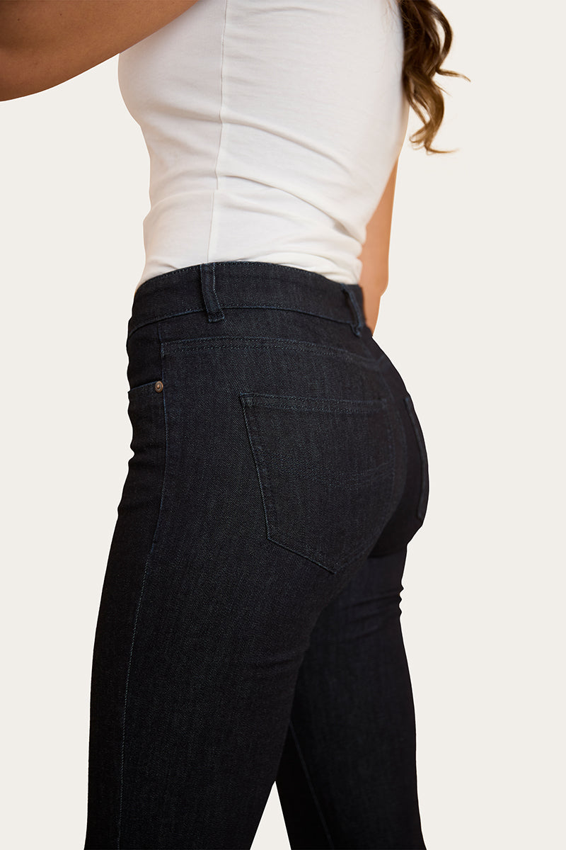 Ringers Western Athena Womens Mid Rise Bootleg Jean - 5