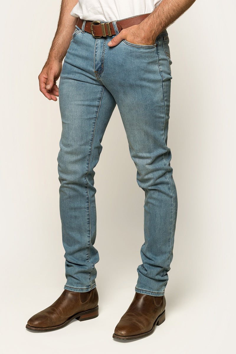 Ringers Western Austin Mens Mid Rise Slim Fit Jeans - 16