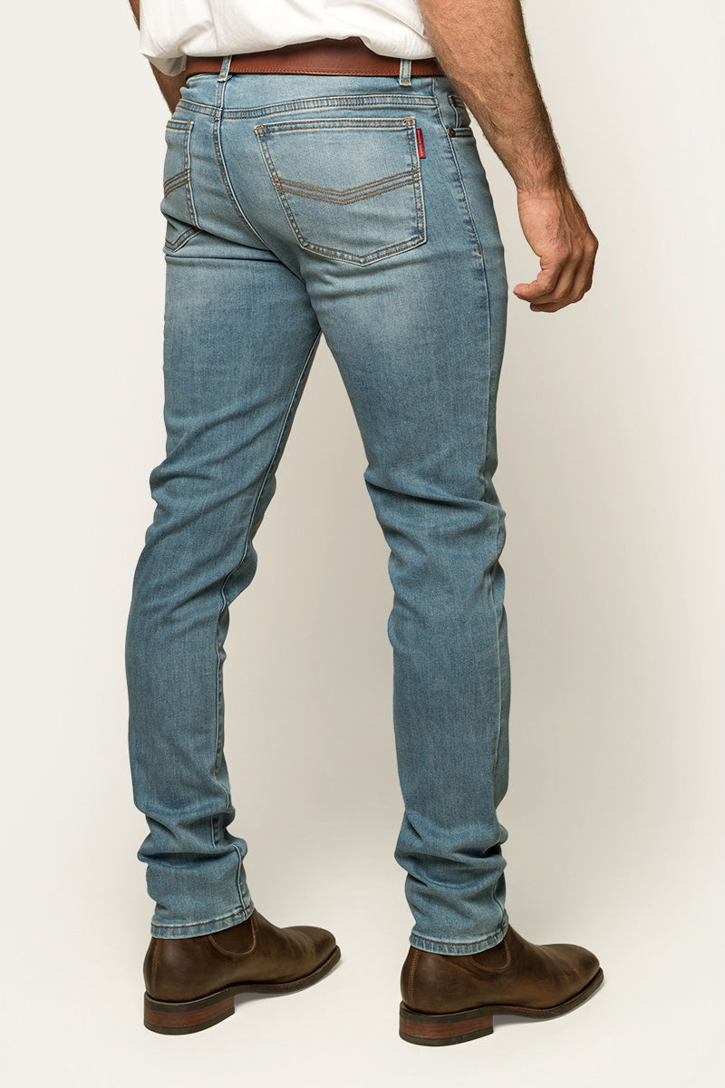 Ringers Western Austin Mens Mid Rise Slim Fit Jeans - 18