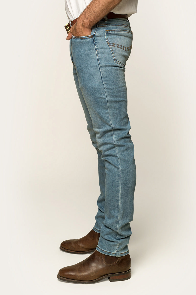 Ringers Western Austin Mens Mid Rise Slim Fit Jeans - 20
