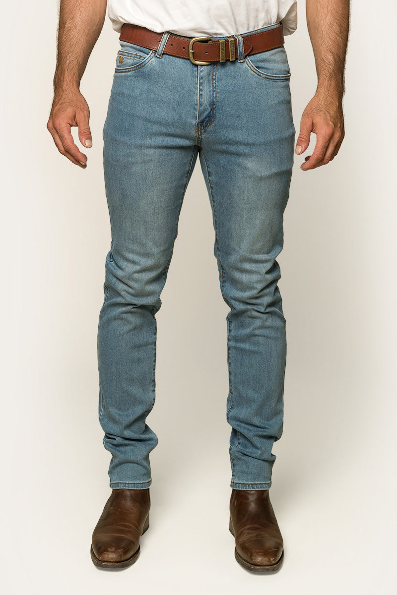 Ringers Western Austin Mens Mid Rise Slim Fit Jeans - 22