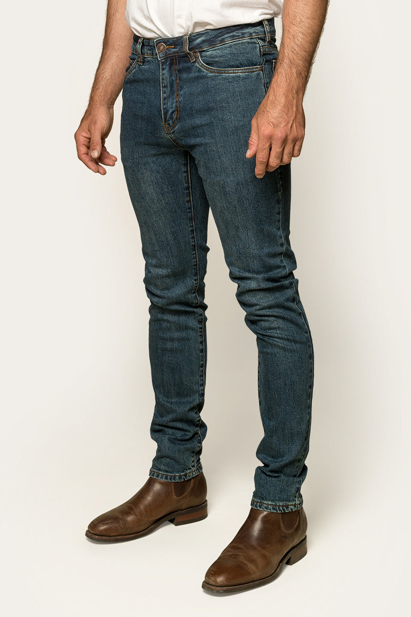 Ringers Western Austin Mens Mid Rise Slim Fit Jeans - 7