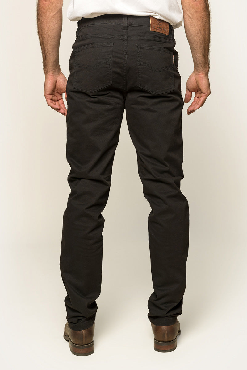 Ringers Western Avondale Mens 5 Pocket Stretch Drill Jeans - 11