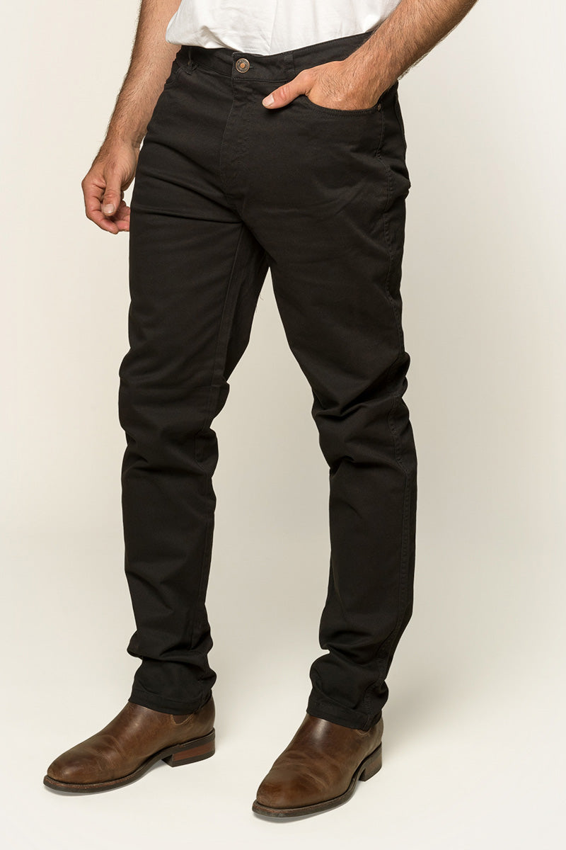 Ringers Western Avondale Mens 5 Pocket Stretch Drill Jeans - 13
