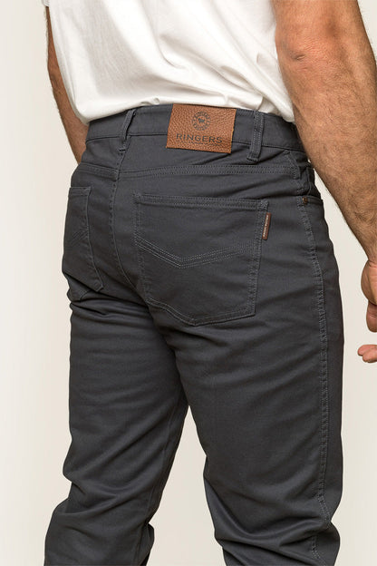 Ringers Western Avondale Mens 5 Pocket Stretch Drill Jeans - 16