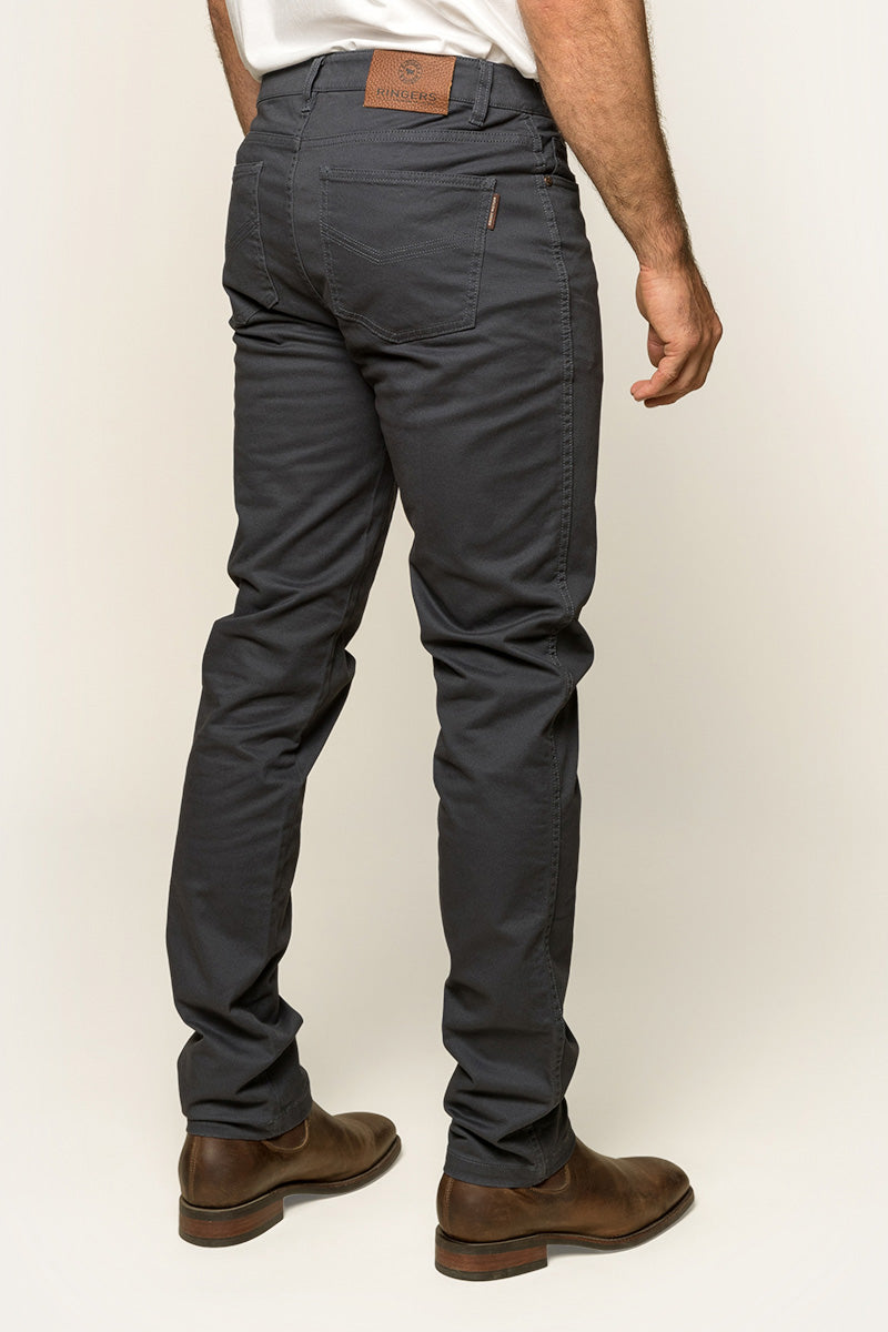Ringers Western Avondale Mens 5 Pocket Stretch Drill Jeans - 18