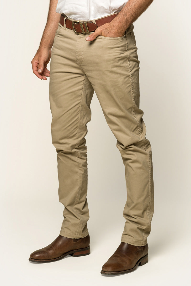 Ringers Western Avondale Mens 5 Pocket Stretch Drill Jeans - 5