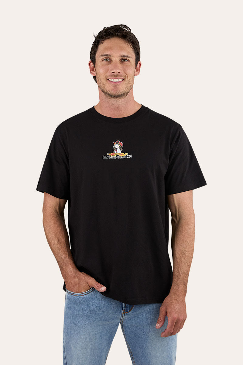 Ringers Western Bad Cowgirls Mens Loose Fit T-Shirt - Front
