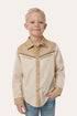 Ringers Western Beau Kids Boys Western Shirt - Front