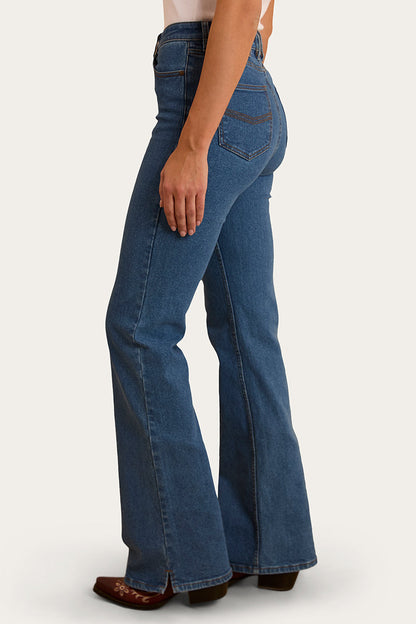 Ringers Western Betsy Womens High Rise Bootleg Jean - 12