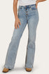 Ringers Western Betsy Womens High Rise Bootleg Jean - 16