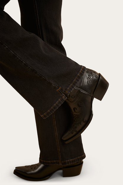 Ringers Western Betsy Womens High Rise Bootleg Jean - 5