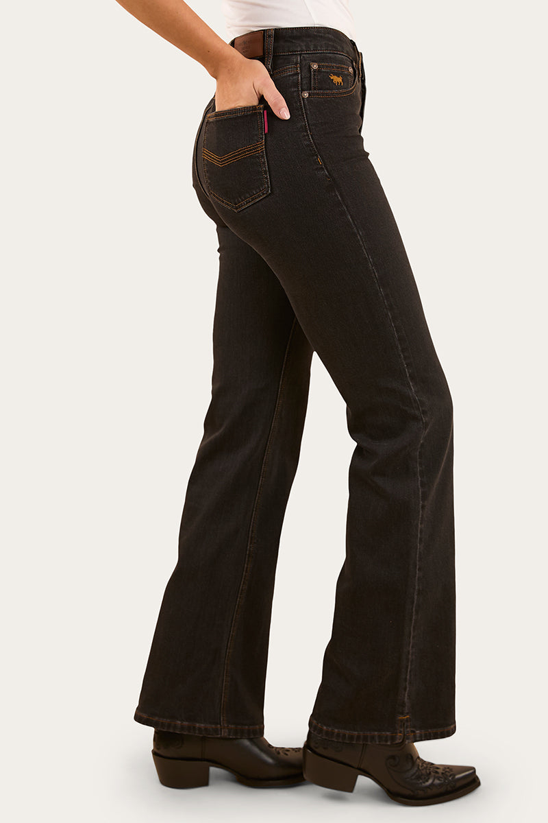Ringers Western Betsy Womens High Rise Bootleg Jean - 8