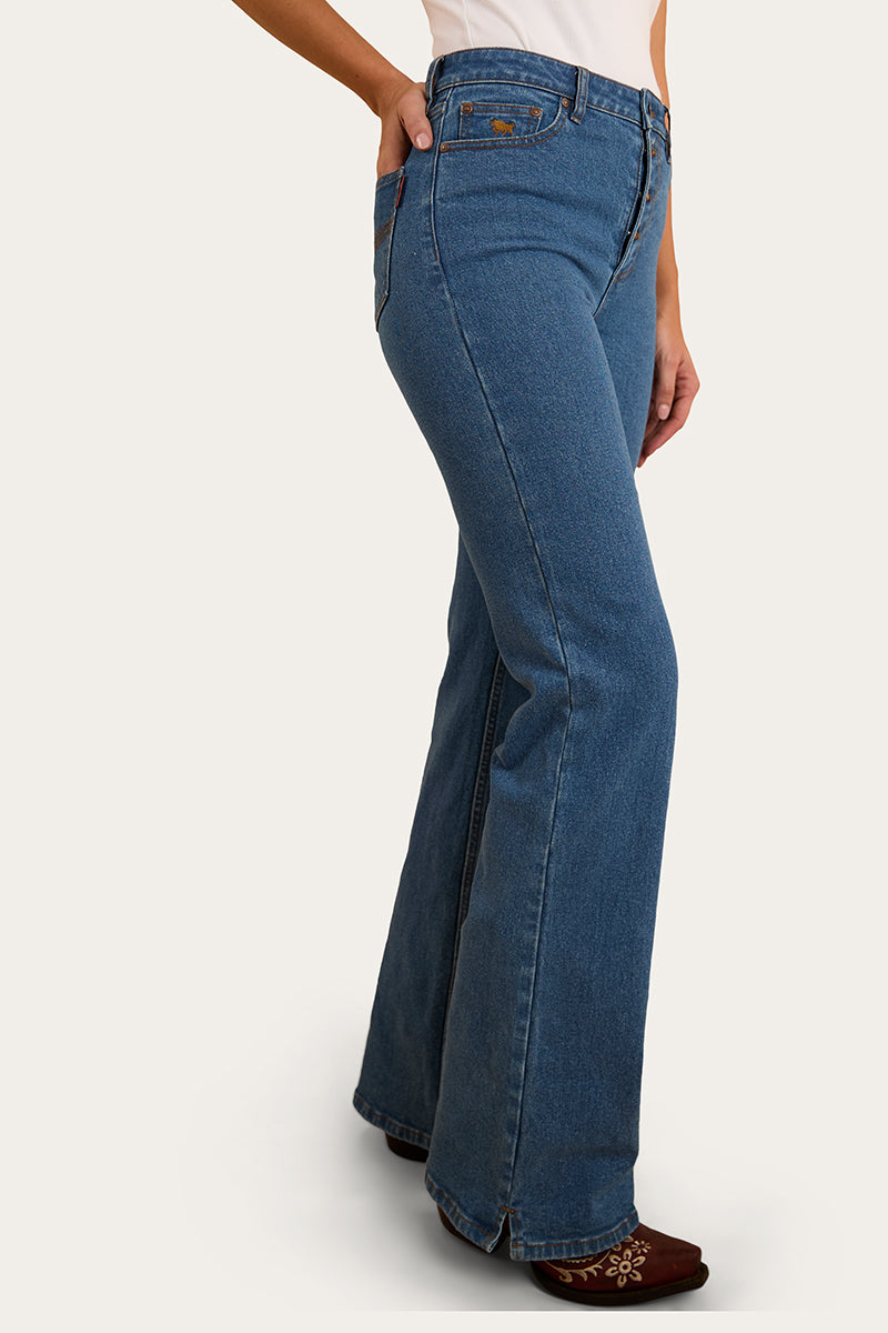 Ringers Western Betsy Womens High Rise Bootleg Jean - 9