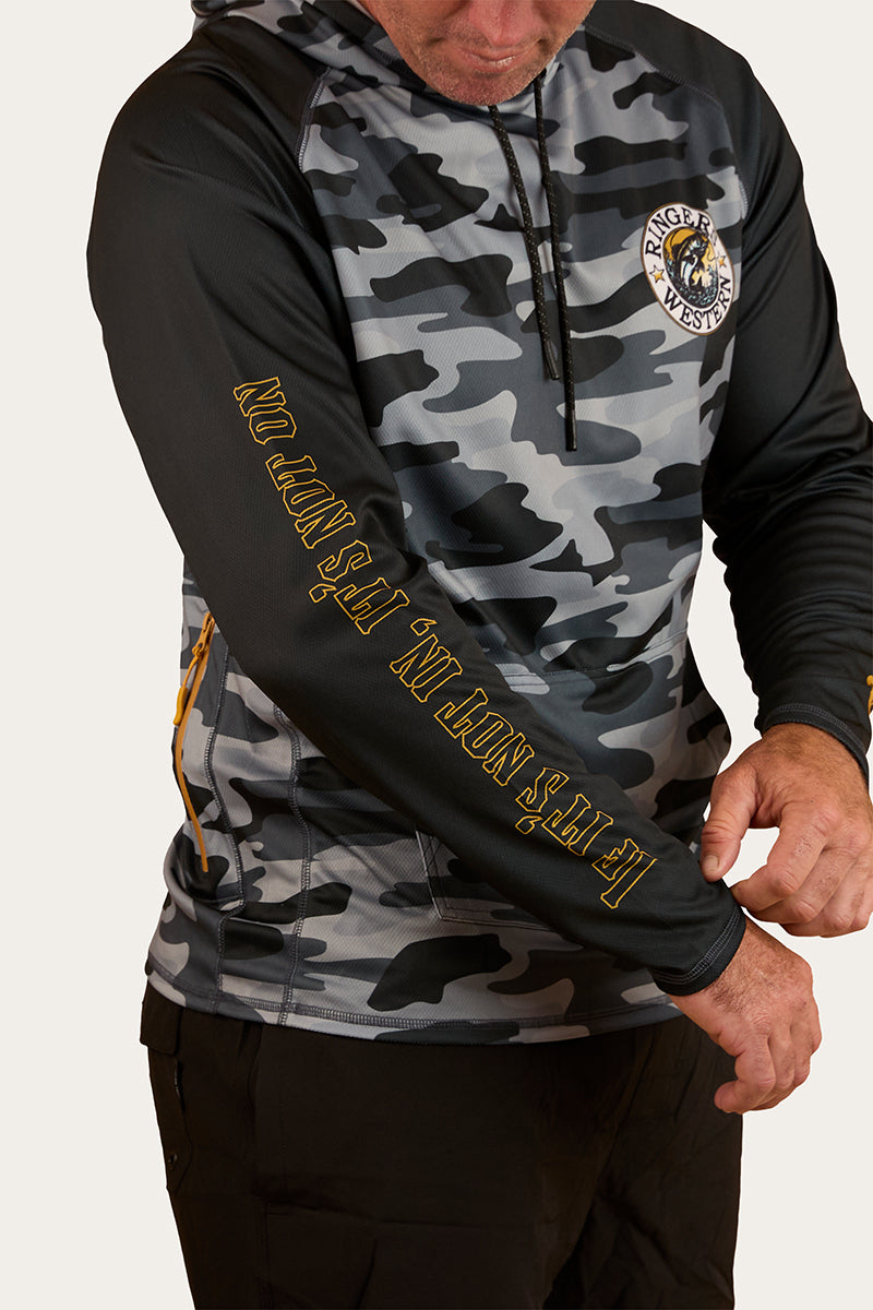 Ringers Western Big Catch Unisex Hooded Fishing Jersey - 15