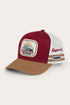 Ringers Western Big Rig Trucker Cap - Burgundy Clay