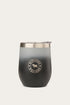 Ringers Western Bindi Wine Cup - Black Silver Front