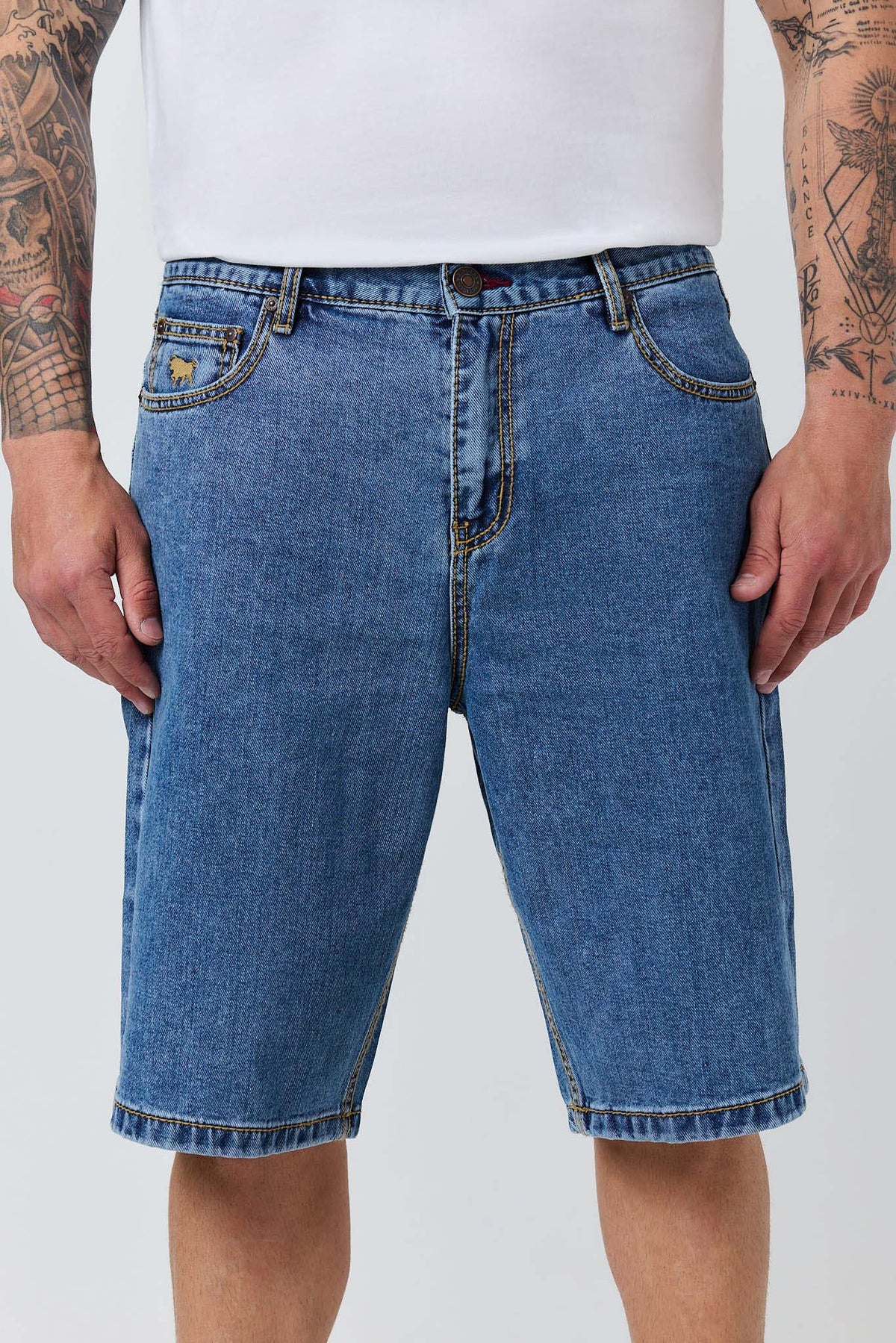 Ringers Western Bodie Mens Denim Short - 3