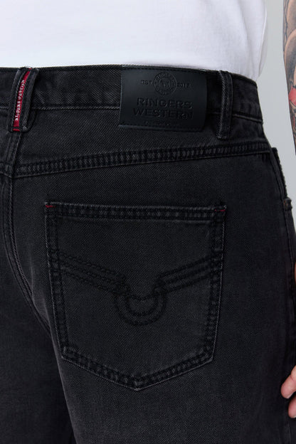 Ringers Western Bodie Mens Denim Short - 4