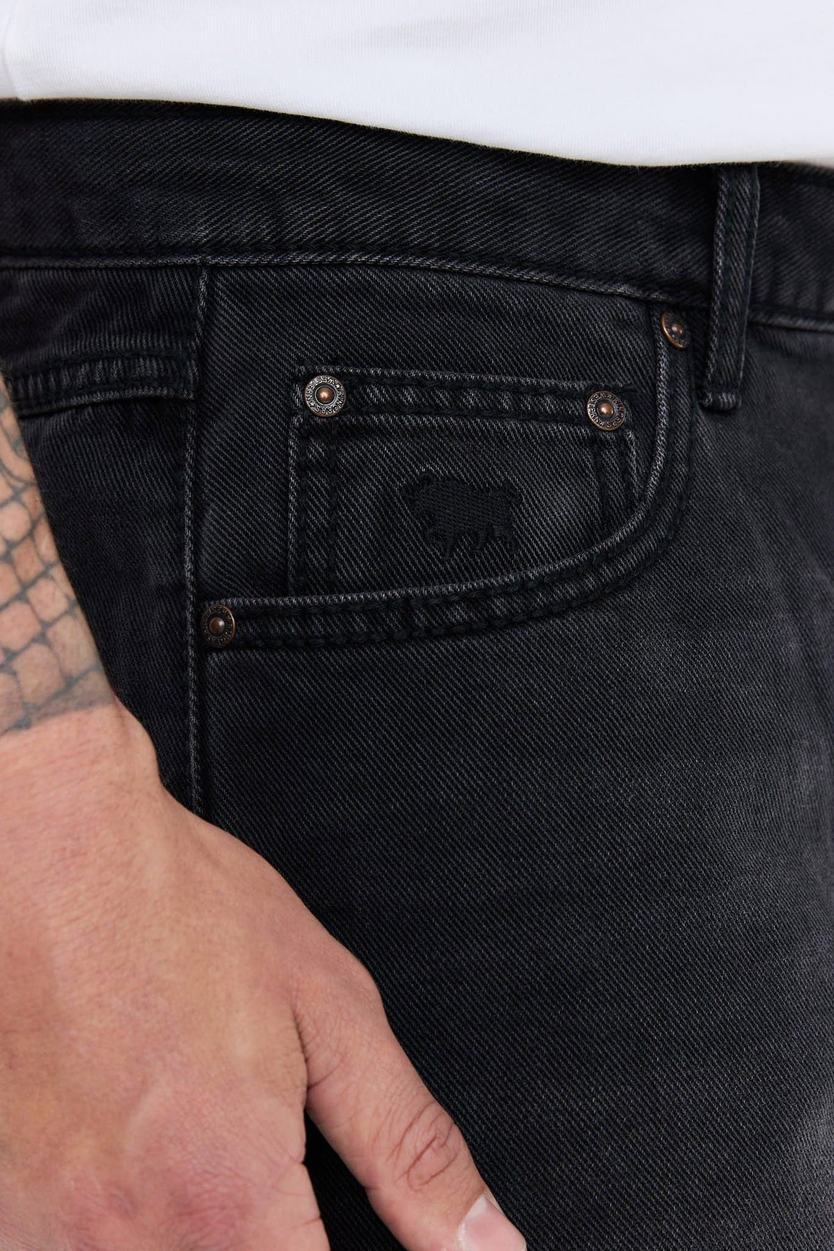 Ringers Western Bodie Mens Denim Short - 6
