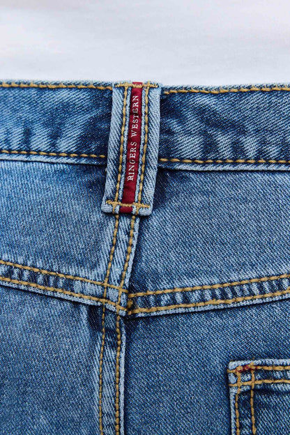 Ringers Western Bodie Mens Denim Short - 8